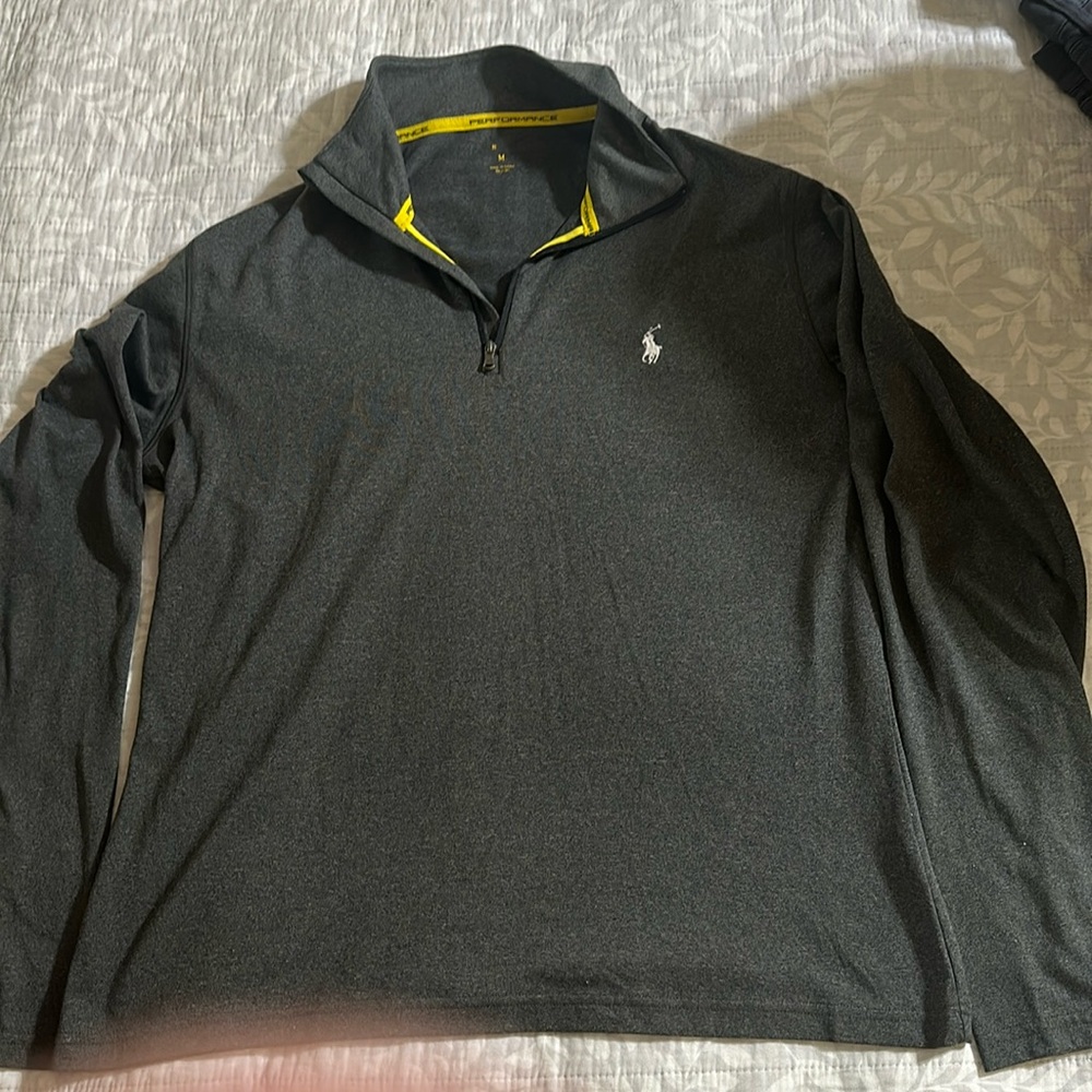 Polo Performance quarter zip pullover. Mens Medium, good condition